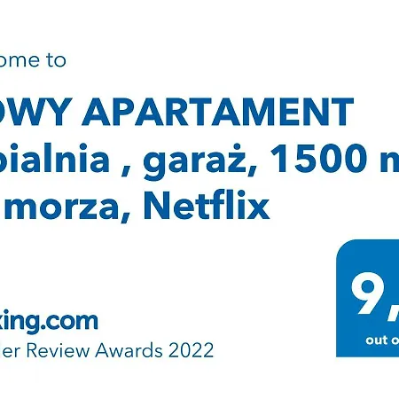 Nowy Sypialnia , Garaż, 1500 M Od Morza, Netflix Apartament Gdańsk